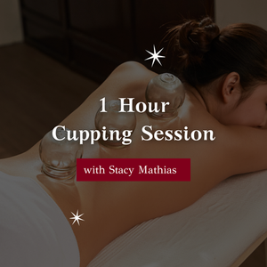 1 Hour Cupping Session with Stacy Mathias