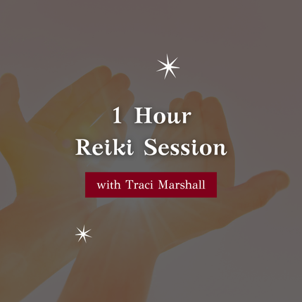 1 Hour Reiki Session with Traci Marshall