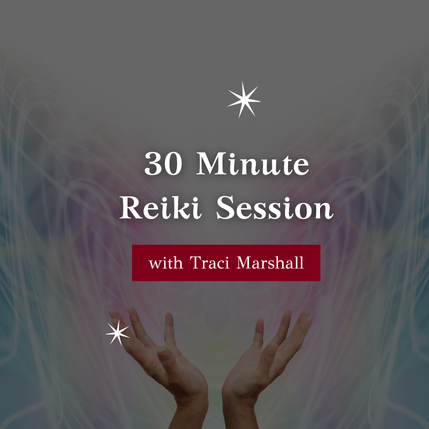 30 Minute Reiki Session with Traci Marshall