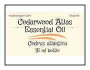 Cedarwood Atlas Essential Oil -  Majix Dragon