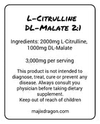 Citrulline Malate -  Majix Dragon