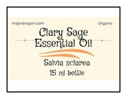 Clary Sage Essential Oil -  Majix Dragon