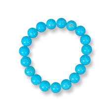 Blue Howlite Bead Bracelet -  Majix Dragon