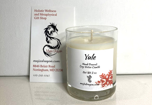 Yule Hand Poured Soy Candle