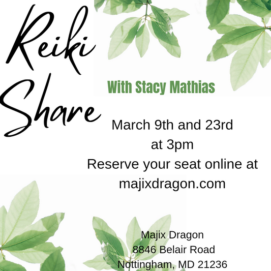 Reiki Share with Stacy Mathias 3/23/24 at 3pm