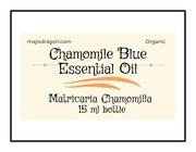 Chamomile Blue Essential Oil -  Majix Dragon