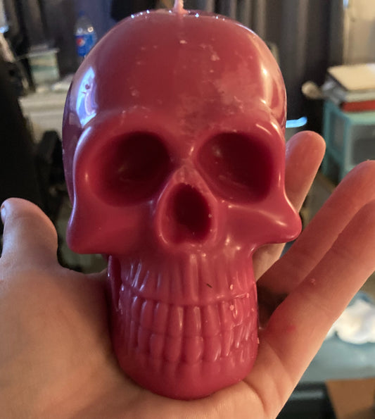 Red Skull Candle -  Majix Dragon