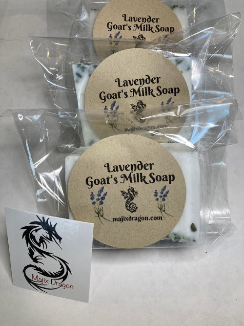 Handmade Lavender Goat's Milk Soaps